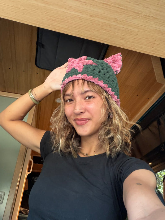 Star kitty hat