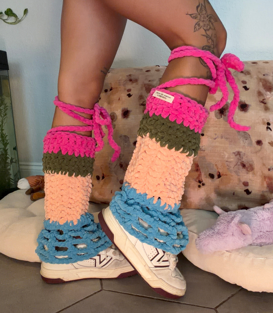 Aura leg warmers