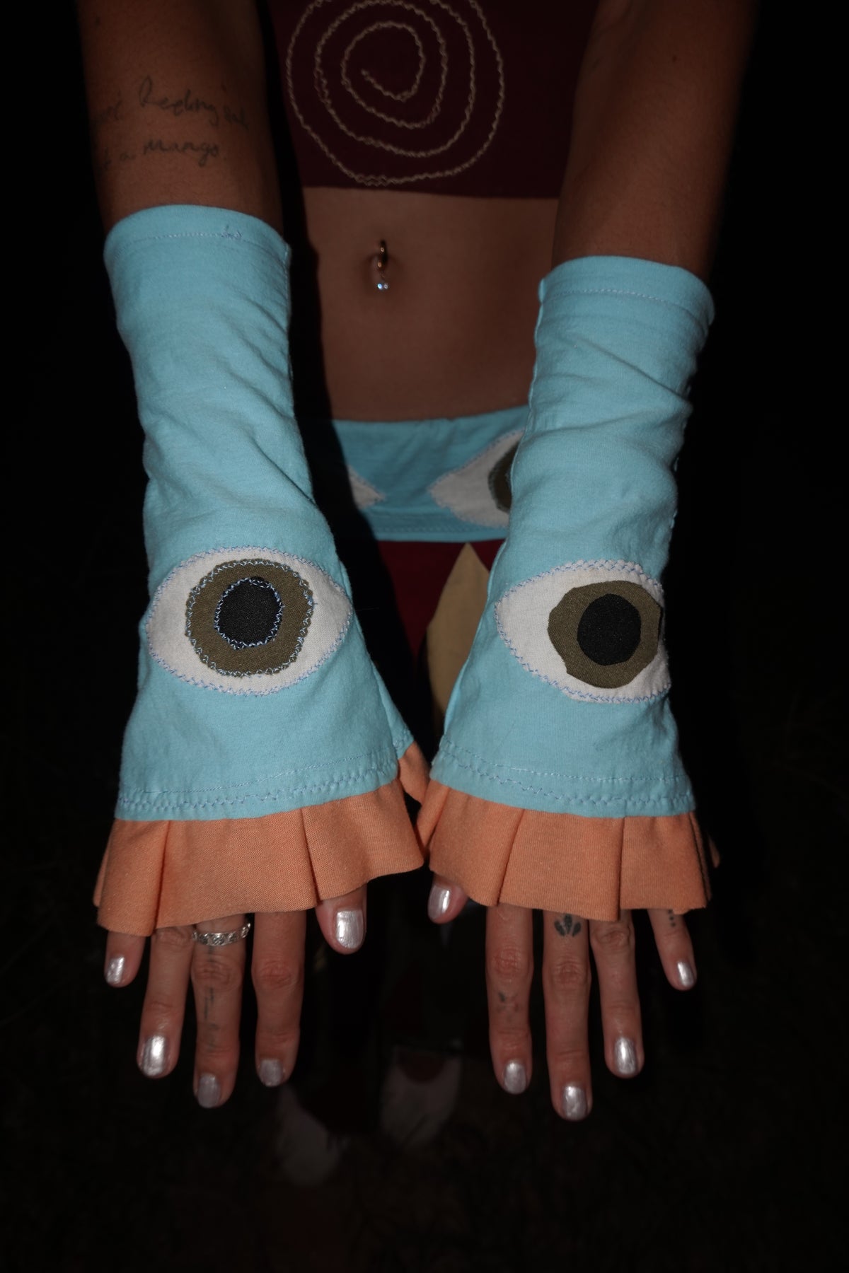 Eye arm cuffs