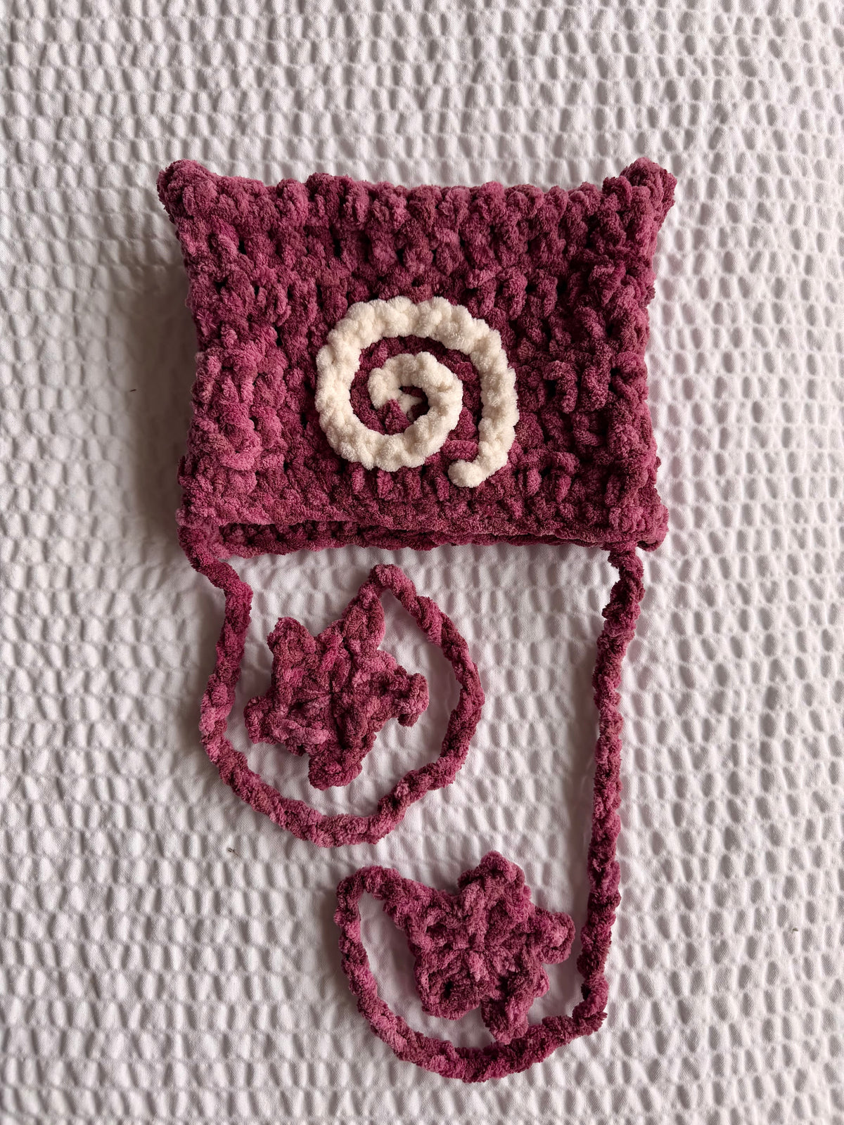 Swirl kitty hat