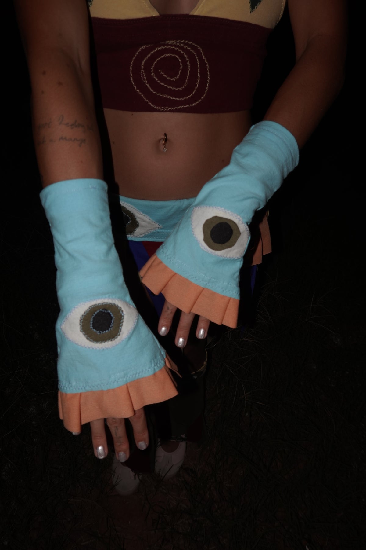 Eye arm cuffs