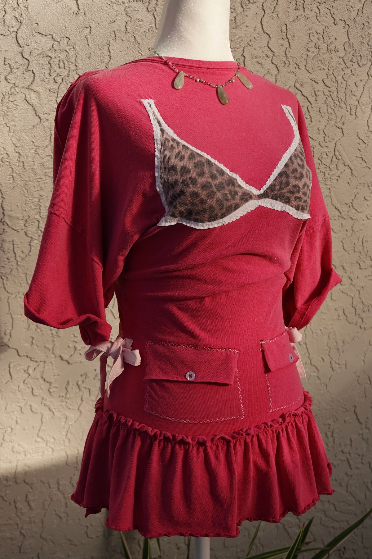 Leopard mini dress