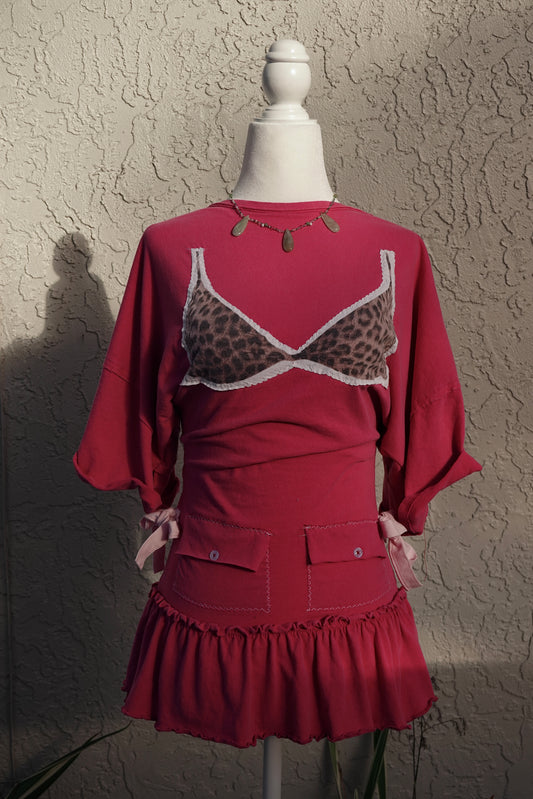Leopard mini dress