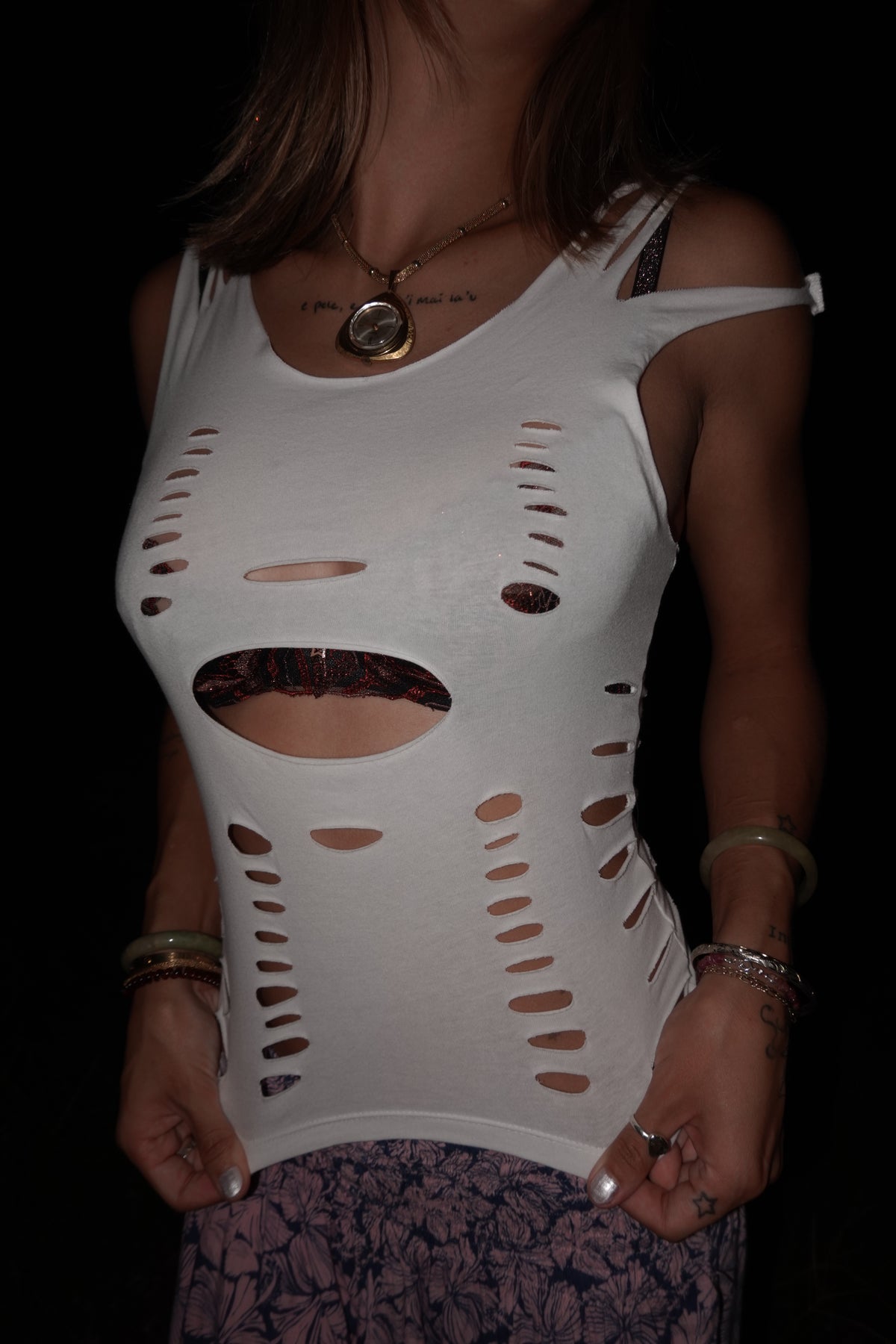 Cut out tank