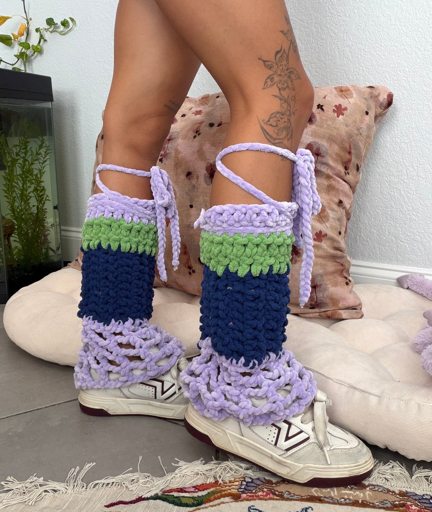 Electric garden leg warmers