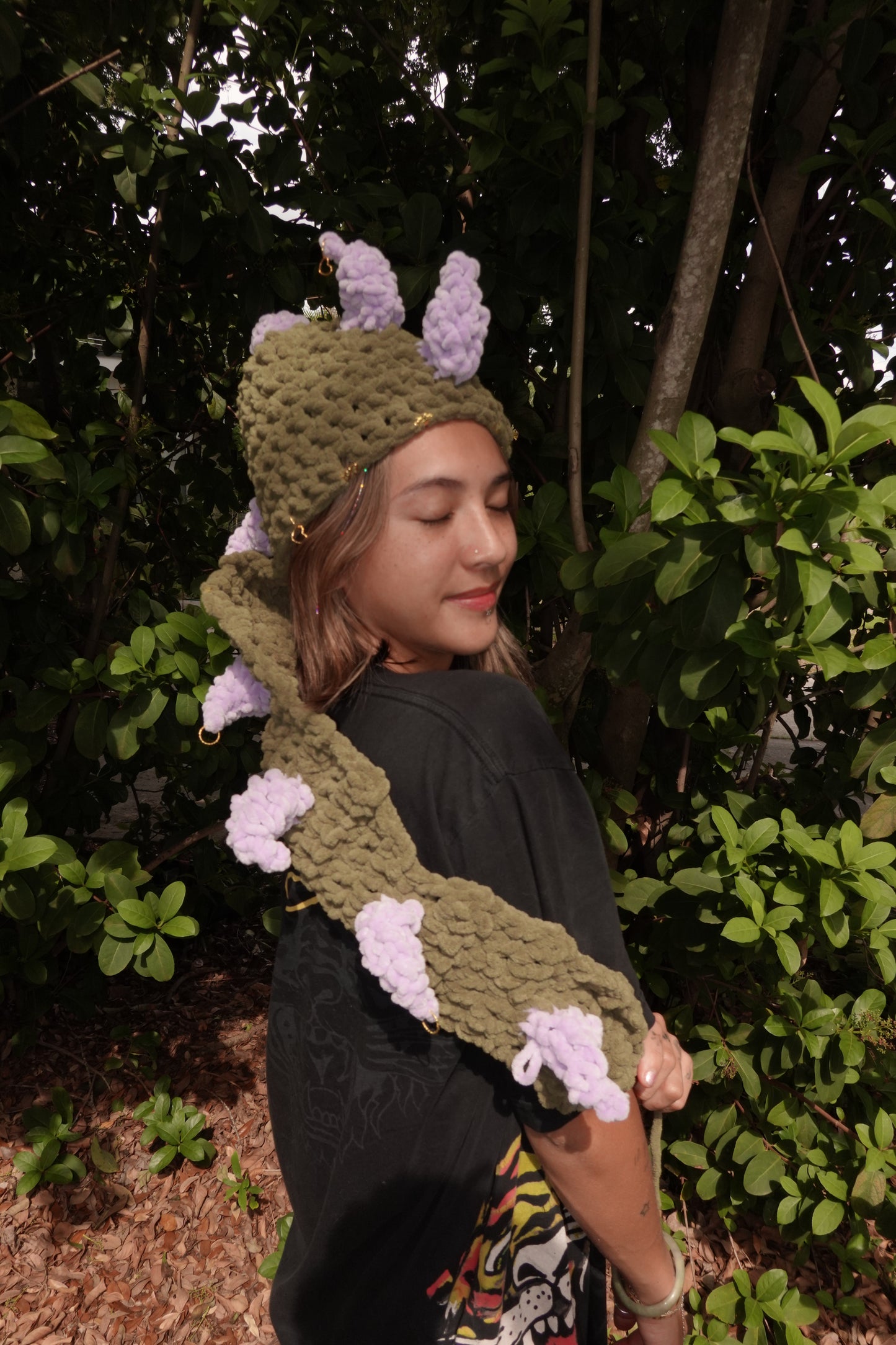 Lavender Dino-tail