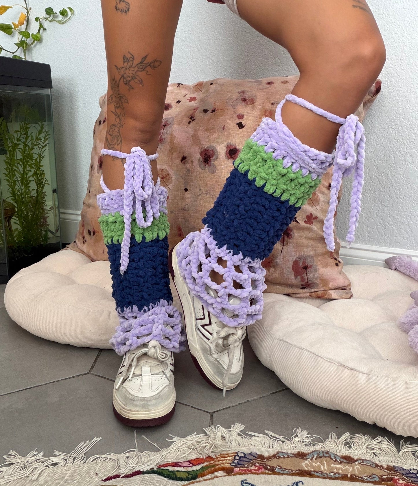 Electric garden leg warmers